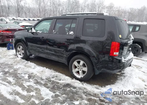 2009 Honda Pilot Ex-L from USA, damaged, VIN 5FNYF48509B045575
